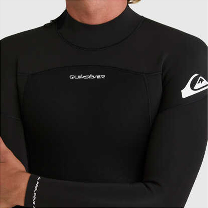 2024 Quiksilver Mens Prologue 4/3mm GBS Back Zip Wetsuit EQYW103221 - Black